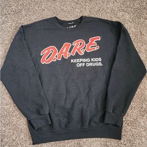 SOLDDDDDD!!!!  Vintage D.A.R.E Crewneck